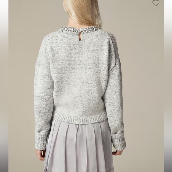 J.Crew Embellished pullover sweater - Picture 3 of 6